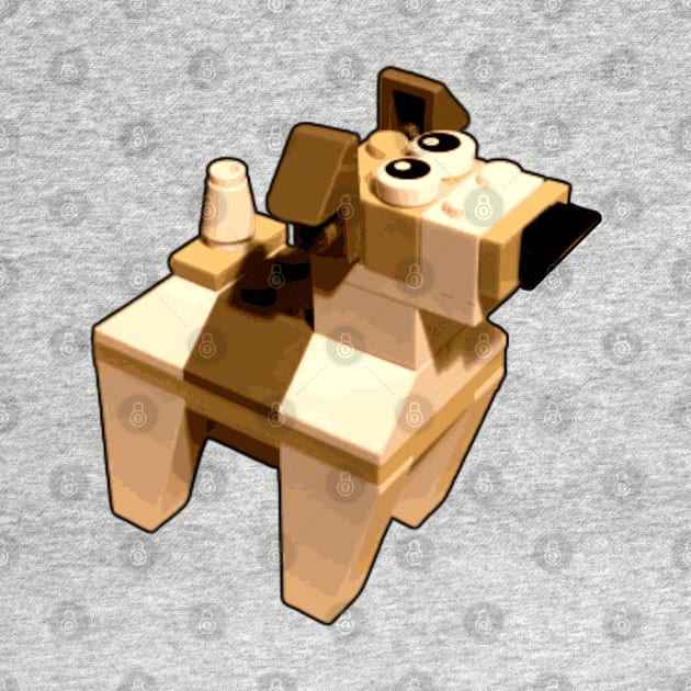 Brick Creations - Dog by druscilla13